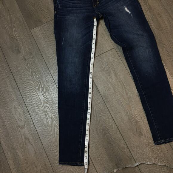 Abercrombie & Fitch NY 6R W28 L31 AF Super skinny Blue JEans - Picture 6 of 7